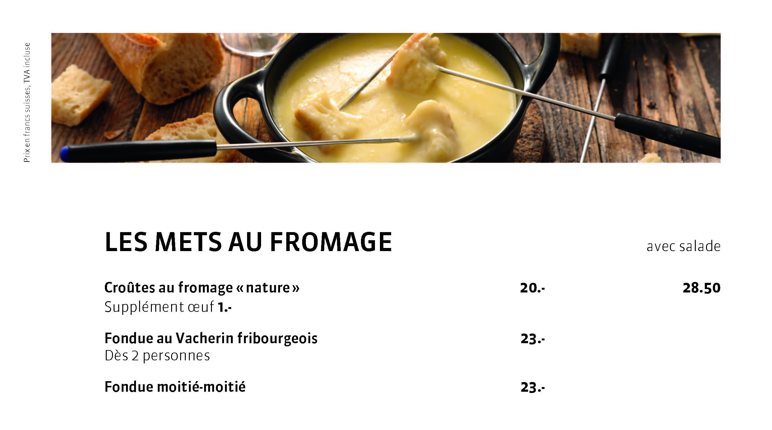 Mets au fromage